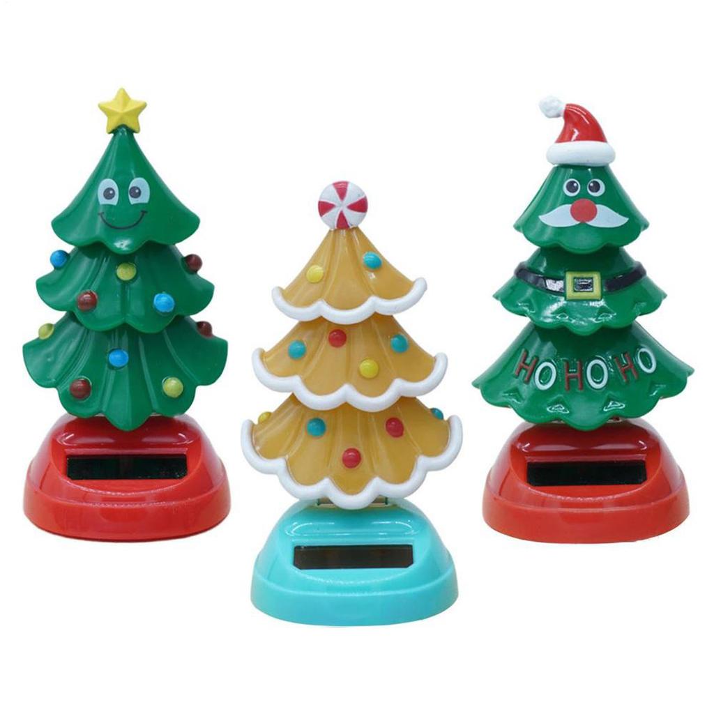 Tanzender Weihnachtsbaum, Weihnachtswackelfigur Weihnachtsbaum Schwingendes Spielzeug Armaturenbrett-Dekoration, Tanzende Spielzeuge, Tanzende Puppe Weihnachtsbaum-Dekoration