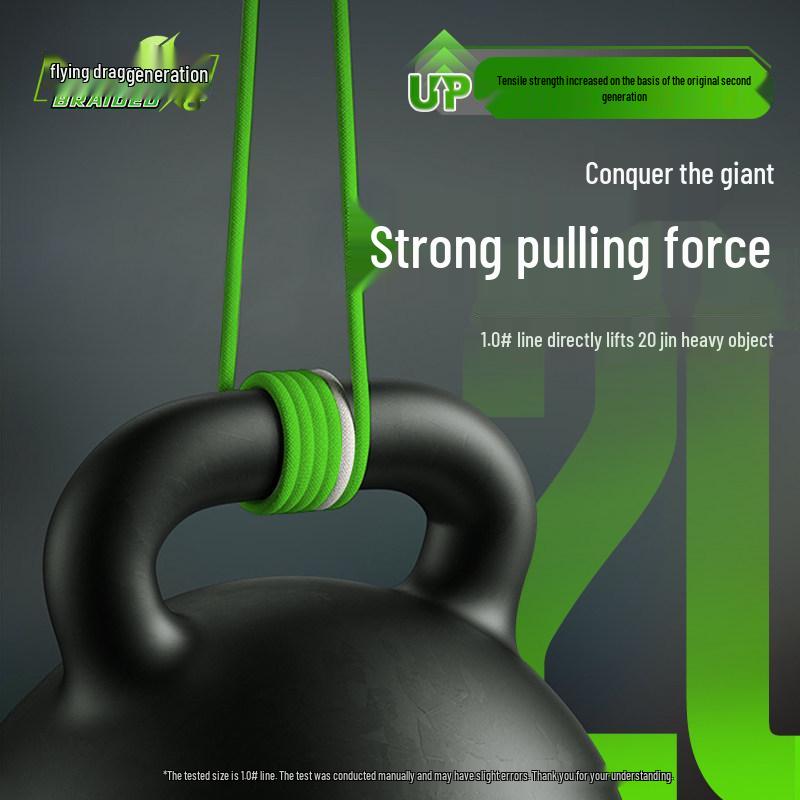 Sea Dragon King PE Line: Third Gen, Super Strong, Long Cast, Wear-Resistant Fishing Line.