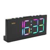 Digital Alarm Clock Dual Alarms Desk Small Clock Snooze Model Extra Loud 90dB 12 24H Display with Large LED Display for