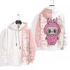 2025 New Labubu Cartoon Cute Children's Hoodie Anime Sportswear Girls' Long Sleeve Top Role Playing 3D Hoodie