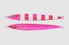 Jackall Metal Jig Anchovy Type 0 Flush Fall 130g Pink Glow Stripe (8281)