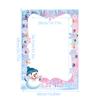 New Style, Christmas Theme, Cartoon Snowman, Blue Pink, Handheld Props, DIY Funny Party, Photo Props and Supplies