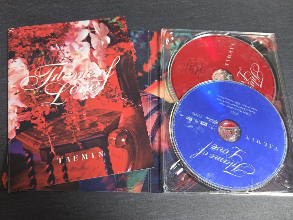 [USED] SHINee Taemin Flame of Love First Press Limited Edition CD+DVD