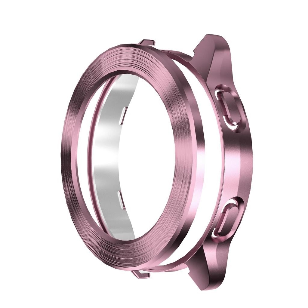 Hülle für Xiaomi Mi Watch S3 Hülle Zubehör PC Schutzhülle für Mi Watch S3 Galvanisierte Drahtzieh-Hohle Hülle+Lünette Wir