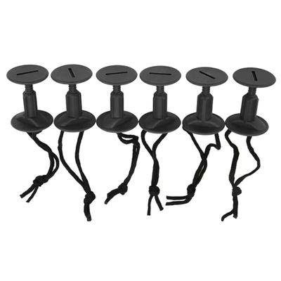 6Pcs Surfboard Rope Plug with Cord String Surfboard Leash Leg Rope Plug Replacement Surfboard Rope Plug Easy To Use