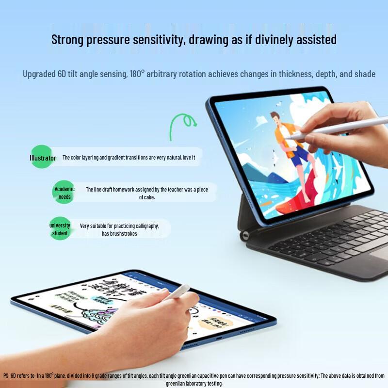 Ugreen Magnetic Charging Capacitive Stylus Pen for iPad