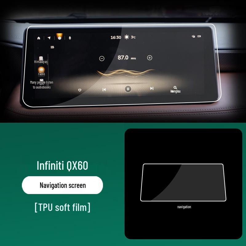 Infiniti QX60 Interior Film Console & Screen Protector (2022-2024)