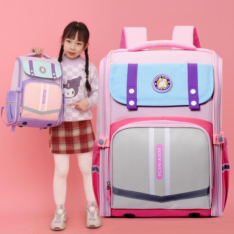 Adorable Oxford Fabric Kids Backpack With Spacious Design For Boys And Girls