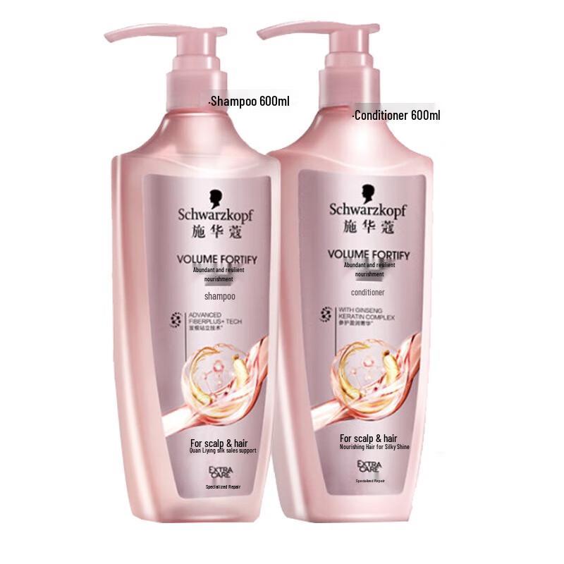 Schwarzkopf Volumizing & Strengthening Shampoo & Conditioner Set