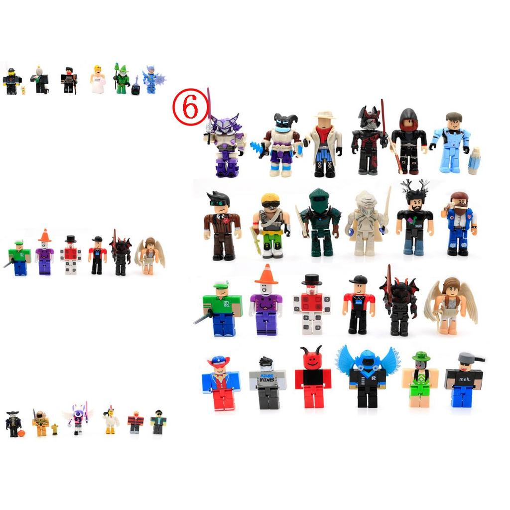Buntes 24-teiliges Set von Roblox-Spiele-Actionfiguren, ideal für Sammler und Kinder