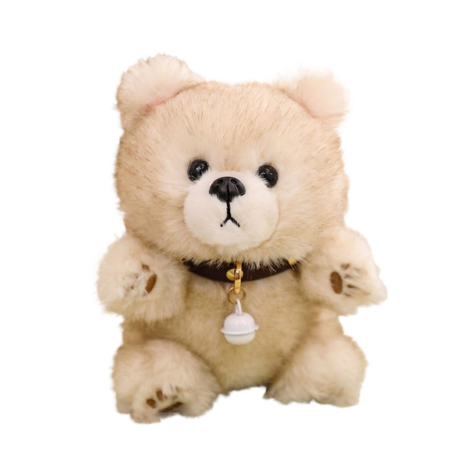 

Sweater Bell Puppy Doll Puppy Plush Toy Sitting Hug Bear Doll Birthday Gift M