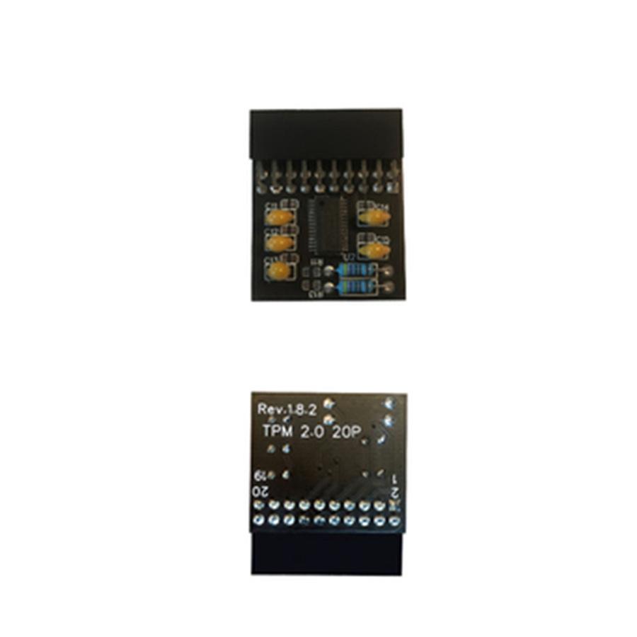 TPM 2.0 Module Trusted Platform 20 Pins For ASUS TPM-L R2.0 Pro LPC AOM-TPM-9665V