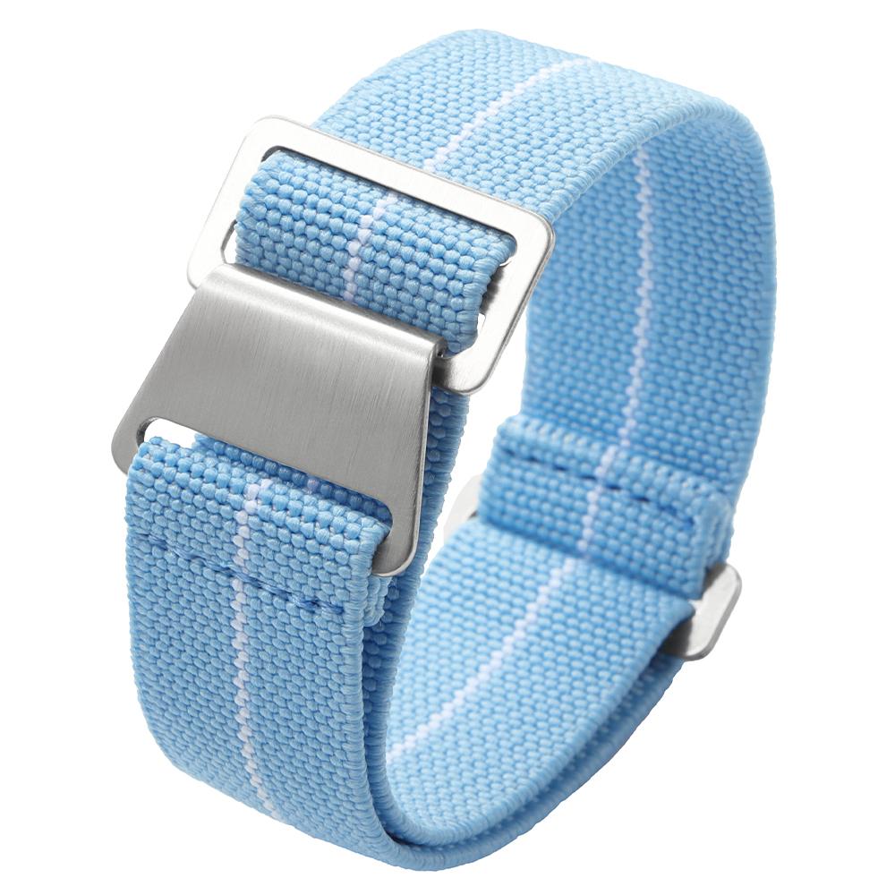 18/20/22mm Nylon Watchbands Parachute Elastic Breathable Skin Friendly Straps for Rolex Water Ghost for Omega for Tudor Bracelet