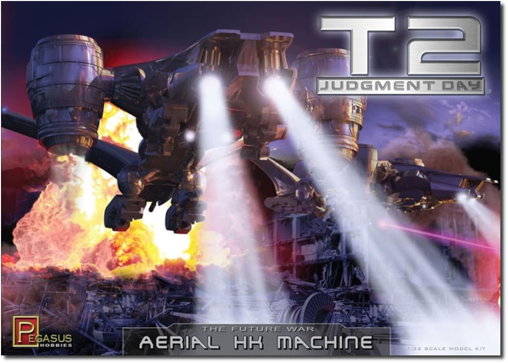 

PLATZ Pegasus Hobby Терминатор 2 Воздушный охотник-убийца Масштаб 1/32 Пластиковый набор для сборки PH9016