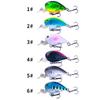 1pcs 5cm 7cm  5.5g 13.5g Hard Lures Fishing Minnow Bait Treble Hooks Sinking Crankbait Wobblers Fishing Tackle 3D Eyes