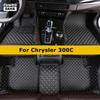 CUWEUSANG Custom Car Floor Mats For Chrysler 300C 300 2005-2023 Auto Carpets Foot Coche Accessorie