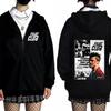 TV Fight Club The Things You Own End Up Owning You Graphic Zipepr Hoodie Men Women Oversized Zip Up Hoodies Coat