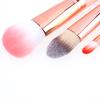 7pcs/set Wood Makeup Brush Foundation Contour Concealer Blush Pen