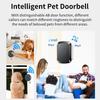 Wireless Waterproof Dog Training Doorbell with Touch Button, 60 Melodies, 5 Volume Levels, 1 Receiver + 2 Transmitters