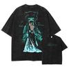 2026 Hot Sale Anime The Apothecary D-Diaries T-shirt Vintage Washed Maomao Jinshi Loulan T Shirts Men Women Casual Oversized Short Sleeve Tops Tees