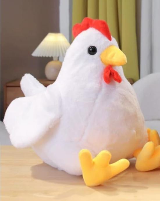 Chicken Cushion, Body Pillow, Cute Plush Toy, Realistic, Large, Cute Animal, Bird, Nap Pillow, Event Gift, Cute Chicken, Chicken, Poultry