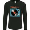 Retro Vinyl Records Turntable DJ Music s Long Sleeve T-Shirt,Men&Women Unisex Long Sleeve Pullovers  T-Shirt