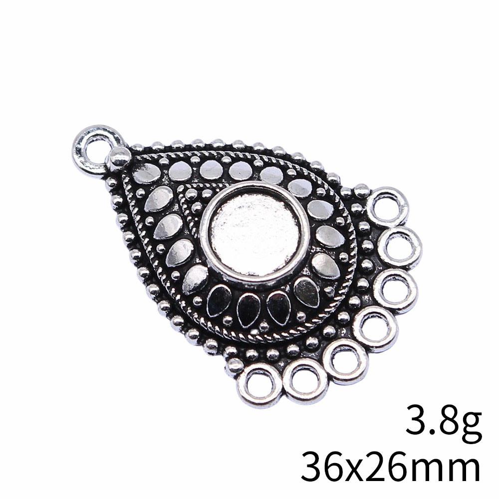 2025 Trend Accesories Water Drop Earring Connector Accessories Parts Ornaments For Home Accessories Parts