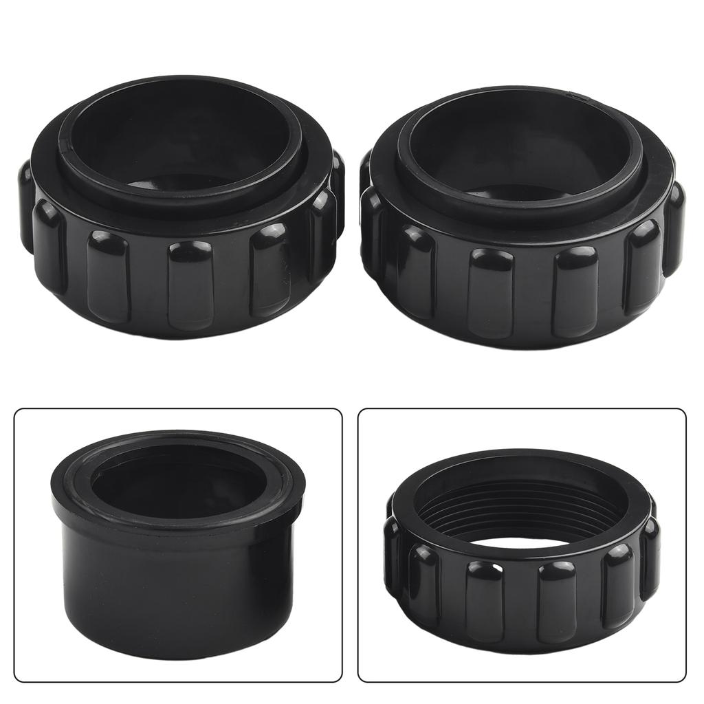 Enhance Your Pool & Spa Experience with Replacement Kit for 520595 For Salt Cell in Black Pool For Salt Chlorinator Unions