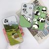 For Huawei P50 Pro P50E Phone Case Lucky Flowers Patterns Transparent Protective Funda For Huawei P 50 Soft TPU Silicone Bumper