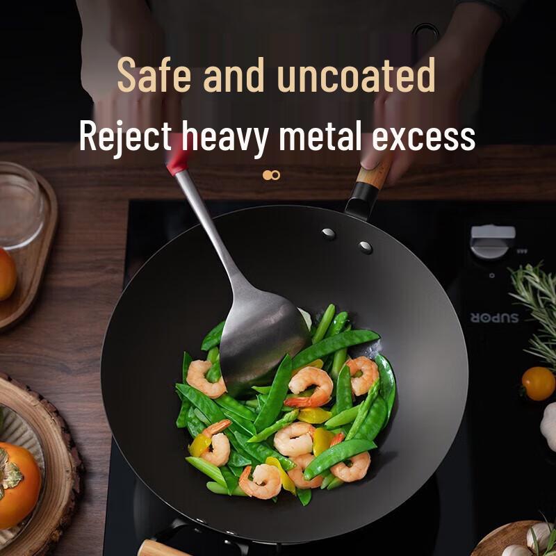 Supor Titanium Rust-Resistant Iron Wok