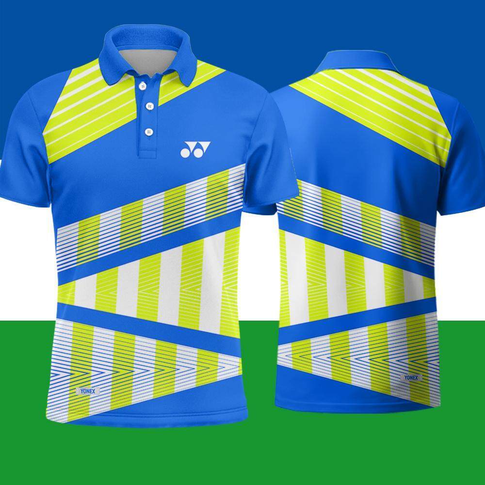 

Футболка-поло для бадминтона, повседневная спортивная, для велоспорта, с коротким рукавом, унисекс, для бега, с сухим верхом 5XL