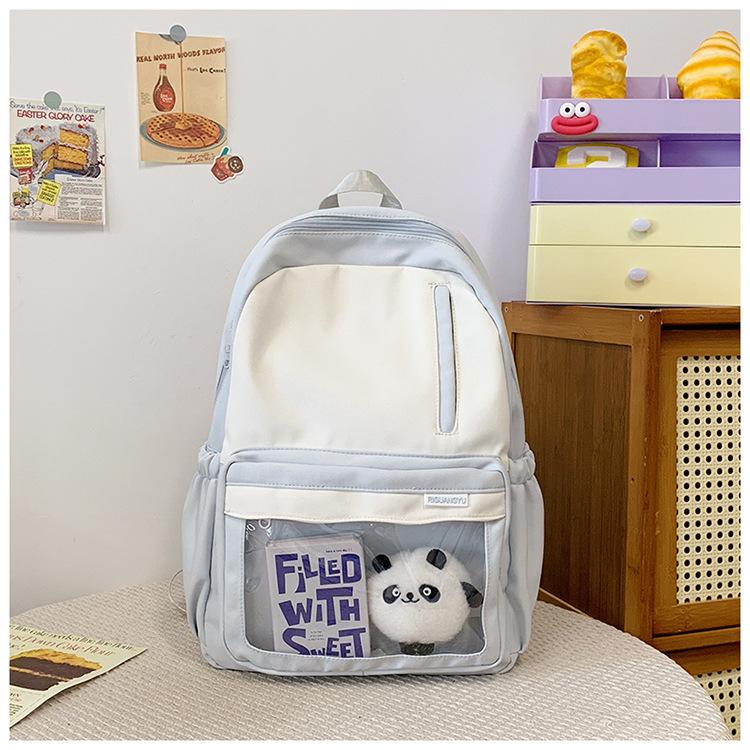 

Высокая ценность ins ветер двухмерный юань бар боль сумка ученики средней школы досуг свет