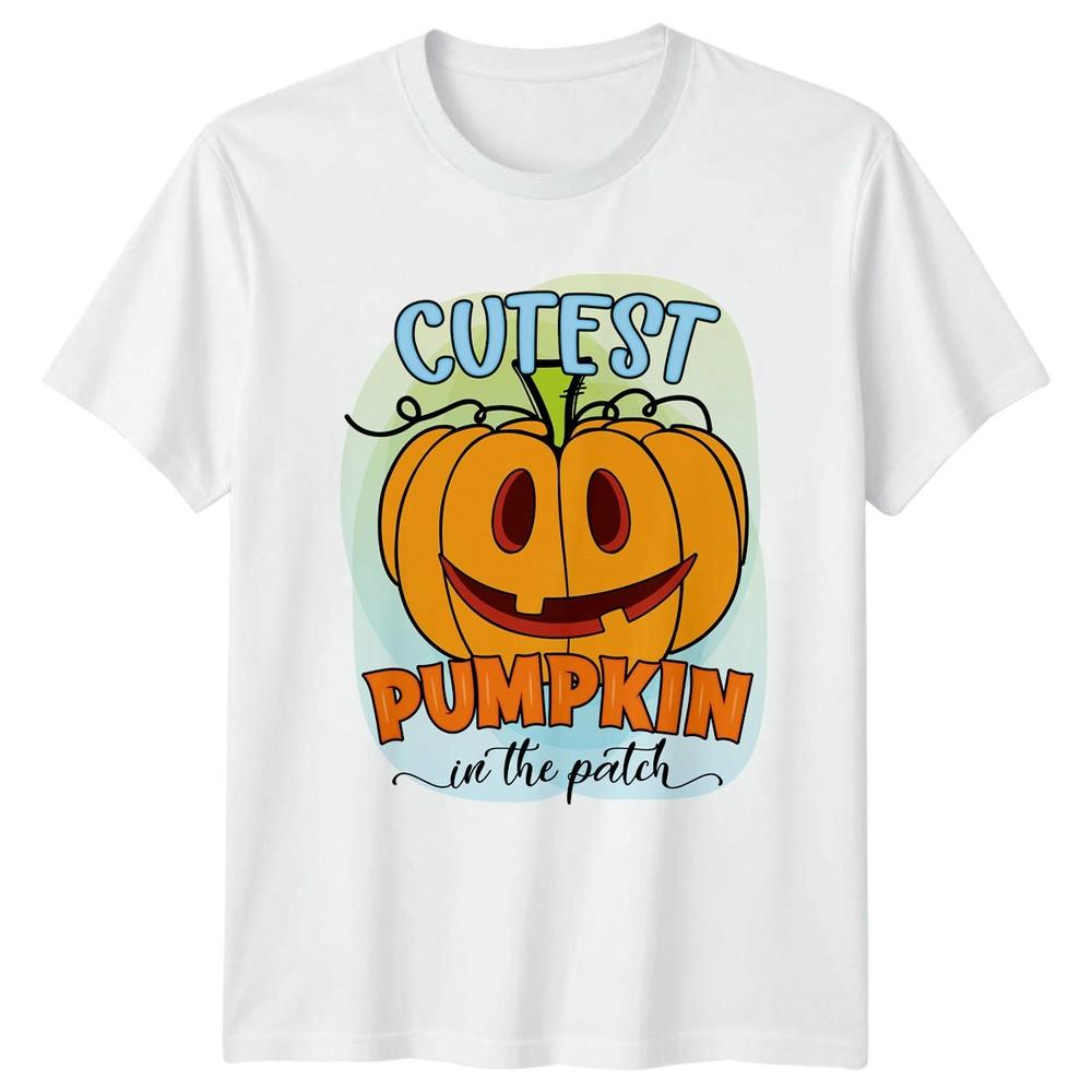 Cutest Pumpkin In The Patch TShirt Pumpkin Halloween Halloween Gift S