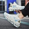 Fashion Blade Men's Shoes Mesh Breathable Sports Casual Running Shoes Men's Shock Absorption Non-slip Inner Heightening Daddy Trend Shoes