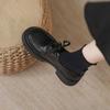 Small leather shoes women's skirts autumn new muffin thick soles increase Mary Jane single shoes