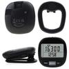 3D Pedometer Simple Step Counter Large LCD Display Accurate Steps Tracker Battery Operated Portable Pedometer for Outdoor Sports