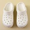 New super thick-soled tire hole shoes women's height-increasing sports wear wear wear-resistant bag head sandals outdoor
