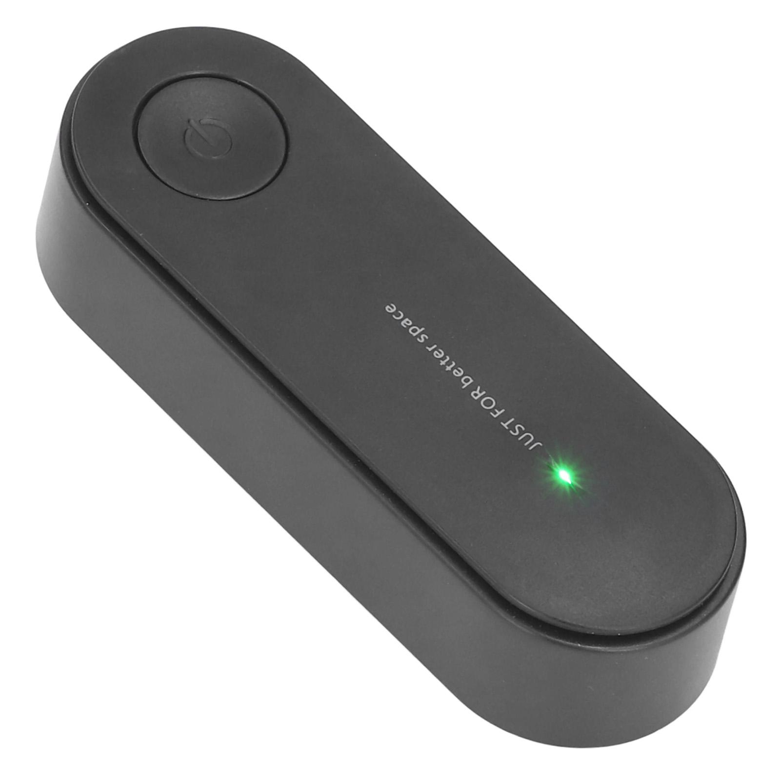 Очиститель воздуха с отрицательными ионами, бесшумная работа, освежитель воздуха с анионами для бытового кондиционера, 90–240 В, черный US чёрный