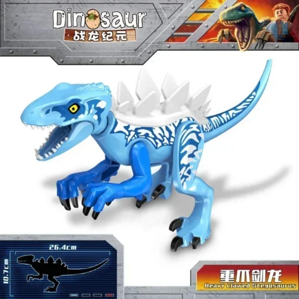 59 Types Big Size Jurassic World Park Dinosaurs Figures Bricks Assemble Building Blocks Toys Tyrannosaurus Rex For Children Gift