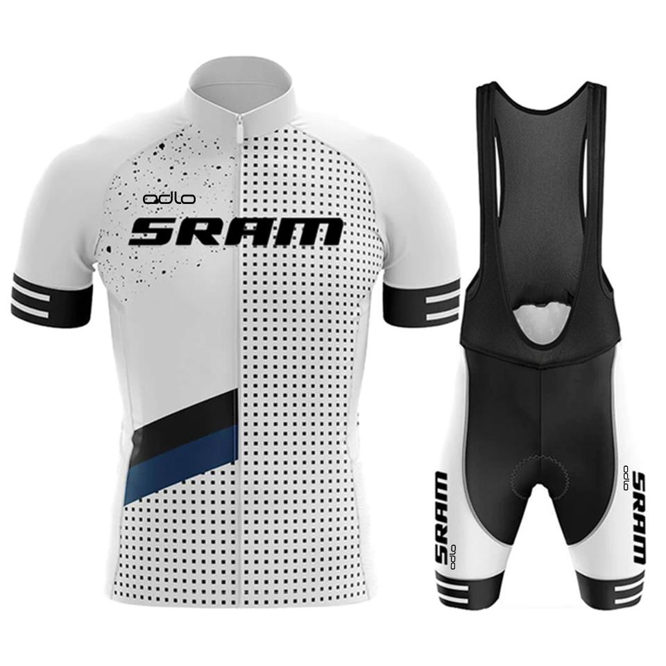 2026 SRAM Cyklistický dres Sada Letní cyklistické oblečení MTB oblečení na kolo Uniforma Maillot Ropa Ciclismo Pánský cyklistický oblek na kolo
