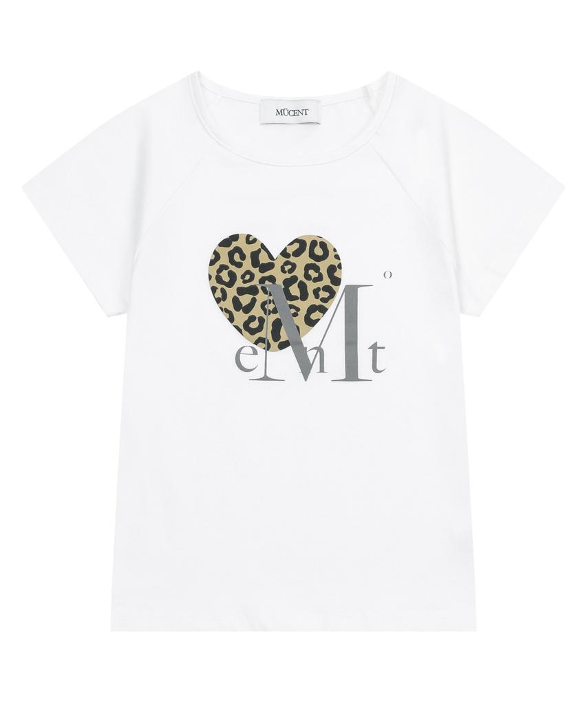 MUCENT Sierra Leopard Heart Short Sleeve Tee Unisex (8 Colors)