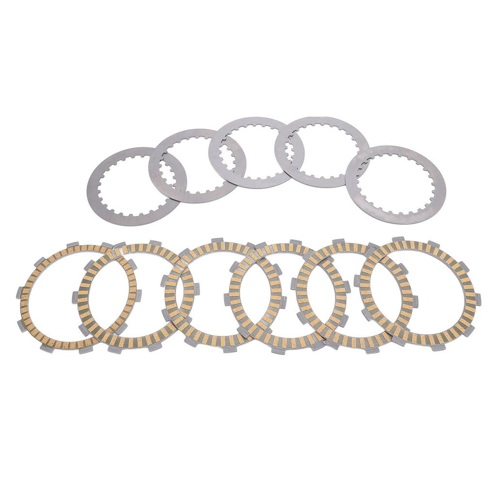 11Pcs Clutch Friction Plate Steel Heat Proof Improved Transmission Reduce Noise for MTX200R CBF250