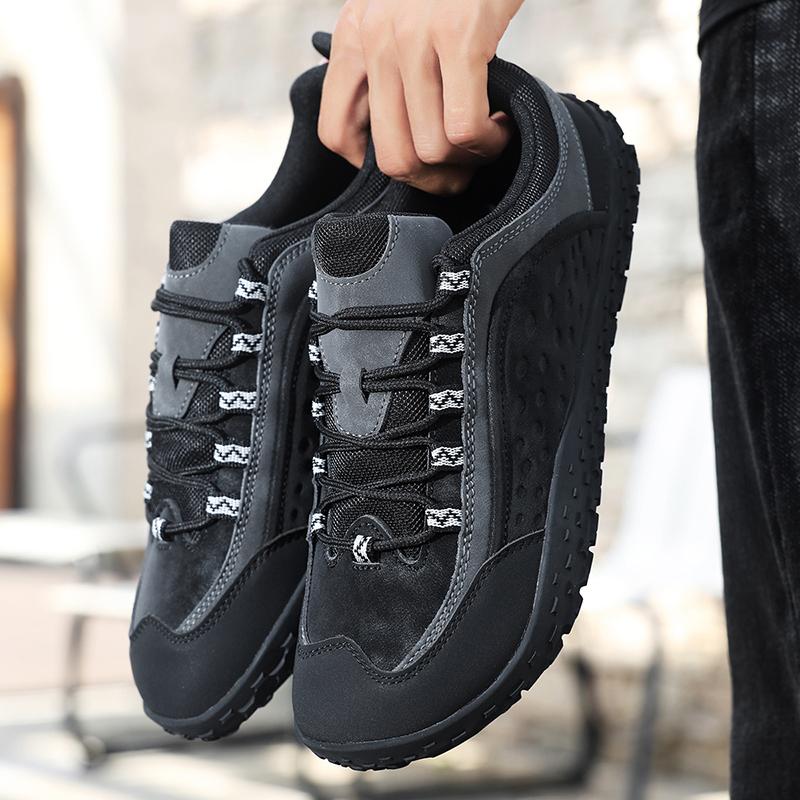 TUINANLE Barefoot Boots for Men Women Walking Shoes Outdoor Hiking Sneakers High Ankle Boots Big Size 48 Man Sneakers