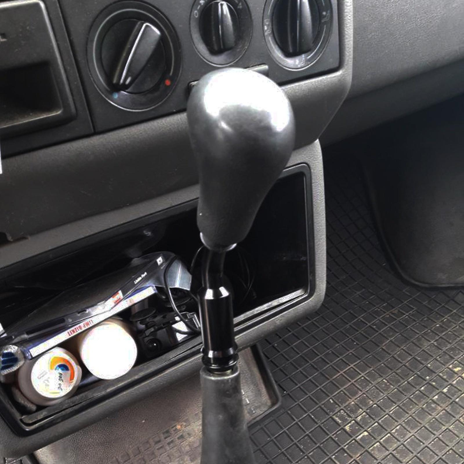 

Черный Рычаг Переключения Передач 5 Изогнутый Изогнутый Ручка Удлинитель Расширитель Алюминий Для T4 T25 1985-2003 SK-1017 One Size чёрный