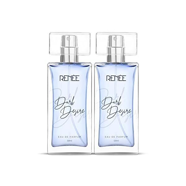 

RENEE Eau De Parfum Dark Desire 50 мл, преміальна довготривала розкішна парфумерна упаковка з 2 шт.