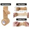 Portable Elastic Self-adhesive Bandage, Multi-color Breathable Sports Non-woven Finger Strap, Wrist, Ankle, Elbow, Shoulder Firs