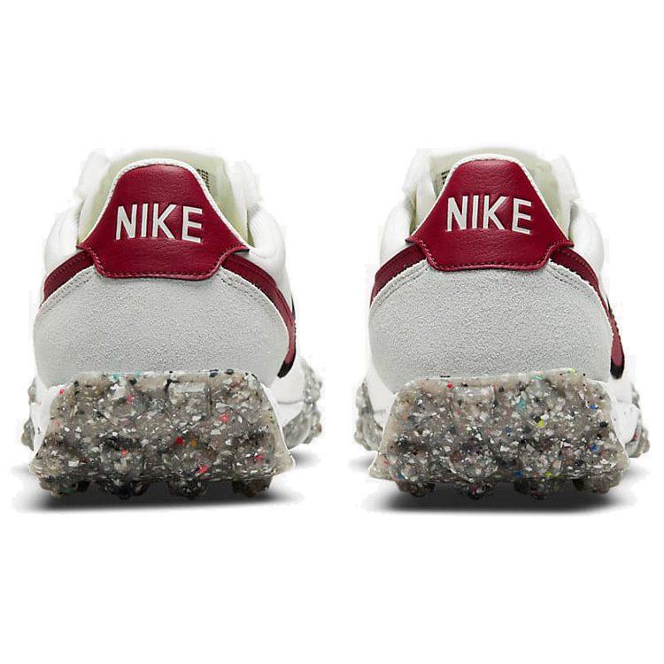 Nike Waffle Racer Crater Summit White Team Red Women's CT1983-103