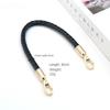 Phone Lanyard Short Wrist Band Thicken Braided Strap Coarse Nylon Lanyard Strap Wrist Chain Pendant Anti-Lost Rope Metal Button