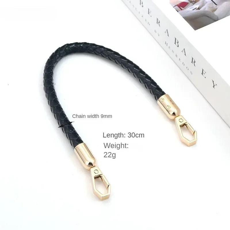 Phone Lanyard Short Wrist Band Thicken Braided Strap Coarse Nylon Lanyard Strap Wrist Chain Pendant Anti-Lost Rope Metal Button