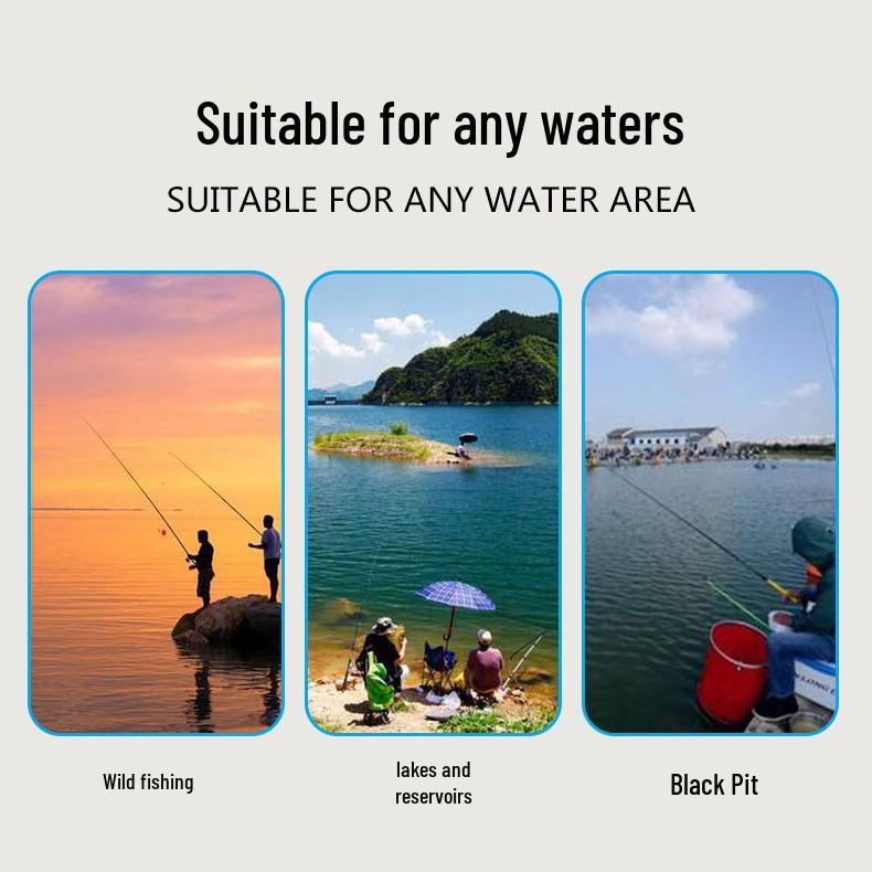 Carbon-Ultrakurze Teleskop-Meeresrute für Weitwurf und Große Fische, Silberkarpfen und Graskarpfen.